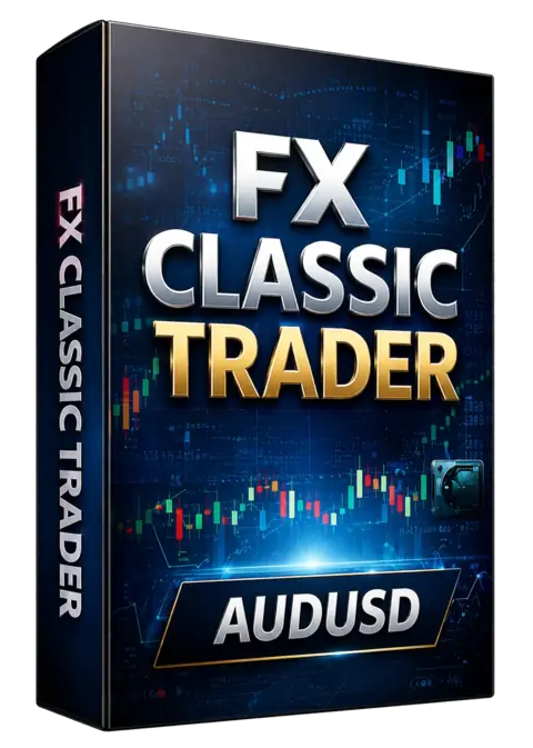 FX Classic Trader AUDUSD premium Forex robot software box